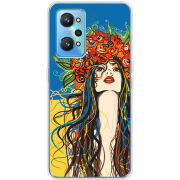 Чехол BoxFace Realme GT2 Ukraine Girl