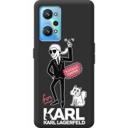 Черный чехол BoxFace Realme GT2 For Karl