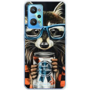 Чехол BoxFace Realme GT Neo 2 Енот с банкой