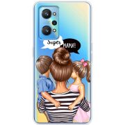 Прозрачный чехол BoxFace Realme GT Neo 2 Super Mama