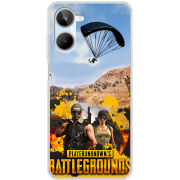 Чехол BoxFace Realme 10 4G Pubg parachute