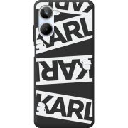 Черный чехол BoxFace Realme 10 4G White Karl