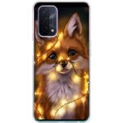 Чехол BoxFace OPPO A54 5G Різдвяна лисичка