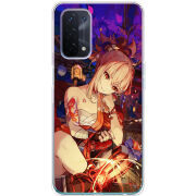 Чехол BoxFace OPPO A54 5G Genshin Ёимия с огоньком