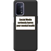 Черный чехол BoxFace OPPO A74 5G 