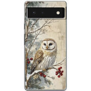 Чехол BoxFace Google Pixel 6 Christmas Owl