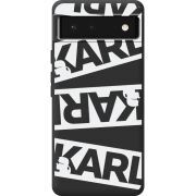Черный чехол BoxFace Google Pixel 6 White Karl
