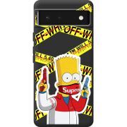 Черный чехол BoxFace Google Pixel 6 White Bart