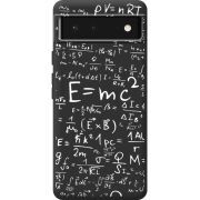 Черный чехол BoxFace Google Pixel 6 E=mc2