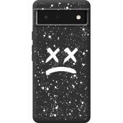 Черный чехол BoxFace Google Pixel 6 Sad Way