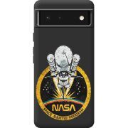 Черный чехол BoxFace Google Pixel 6 NASA Spaceship