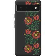 Черный чехол BoxFace Google Pixel 6 Ethno