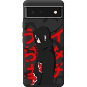 Черный чехол BoxFace Google Pixel 6 Учиха Итачи
