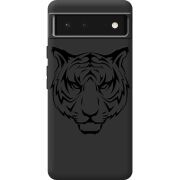 Черный чехол BoxFace Google Pixel 6 Tiger