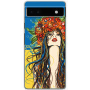Чехол BoxFace Google Pixel 6A Ukraine Girl