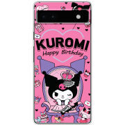 Чехол BoxFace Google Pixel 6A День народження Kuromi