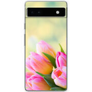 Чехол BoxFace Google Pixel 6A Bouquet of Tulips