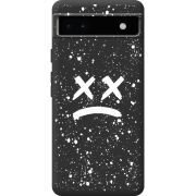 Черный чехол BoxFace Google Pixel 6A Sad Way