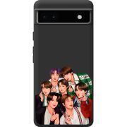 Черный чехол BoxFace Google Pixel 6A BTS
