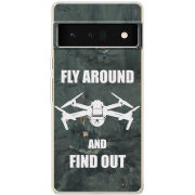 Чехол BoxFace Google Pixel 6 Pro Дрон Fly Around