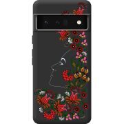 Черный чехол BoxFace Google Pixel 6 Pro 3D Ukrainian Muse