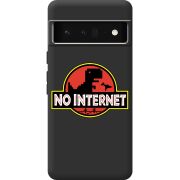 Черный чехол BoxFace Google Pixel 6 Pro No Internet