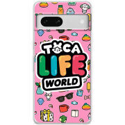 Чехол BoxFace Google Pixel 7A Toca Boca Life World