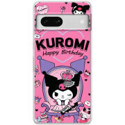 Чехол BoxFace Google Pixel 7A День народження Kuromi