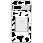 Прозрачный чехол BoxFace Google Pixel 7A Cow