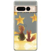 Прозрачный чехол BoxFace Google Pixel 7 Pro Little Prince
