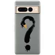 Прозрачный чехол BoxFace Google Pixel 7 Pro Swan question