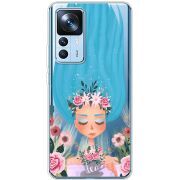 Прозрачный чехол BoxFace Xiaomi 12T / 12T Pro Blue Hair
