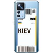 Прозрачный чехол BoxFace Xiaomi 12T / 12T Pro Ticket Kiev