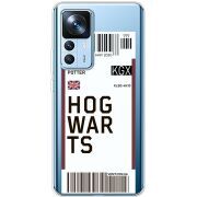 Прозрачный чехол BoxFace Xiaomi 12T / 12T Pro Ticket Hogwarts