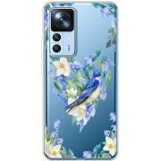 Прозрачный чехол BoxFace Xiaomi 12T / 12T Pro Spring Bird