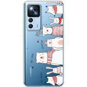 Прозрачный чехол BoxFace Xiaomi 12T / 12T Pro The Friendly Beasts