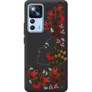 Черный чехол BoxFace Xiaomi 12T / 12T Pro 3D Ukrainian Muse