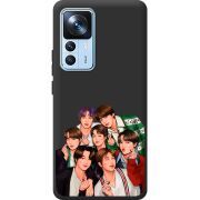 Черный чехол BoxFace Xiaomi 12T / 12T Pro BTS