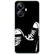 Чехол BoxFace Realme 10 Pro Plus Black Sneakers