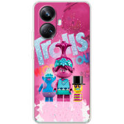 Чехол BoxFace Realme 10 Pro Plus Lego Trolls