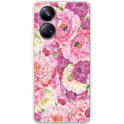 Чехол BoxFace Realme 10 Pro Plus Pink Peonies