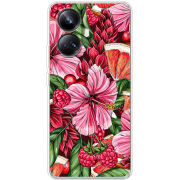 Чехол BoxFace Realme 10 Pro Plus Tropical Flowers