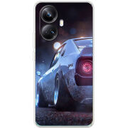 Чехол BoxFace Realme 10 Pro Plus Silver Car