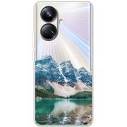 Прозрачный чехол BoxFace Realme 10 Pro Plus Blue Mountain