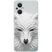 Чехол BoxFace OPPO Reno 7 Lite 5G White Wolf