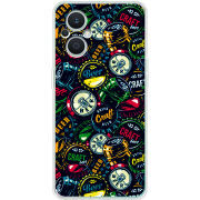 Чехол BoxFace OPPO Reno 7 Lite 5G Bottle Caps