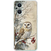 Чехол BoxFace OPPO Reno 7 Lite 5G Christmas Owl