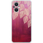 Чехол BoxFace OPPO Reno 7 Lite 5G Gold Leaves