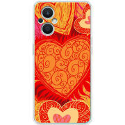 Чехол BoxFace OPPO Reno 7 Lite 5G Warm Hearts