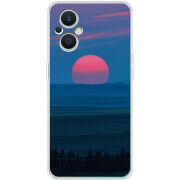 Чехол BoxFace OPPO Reno 7 Lite 5G Cold Red Light